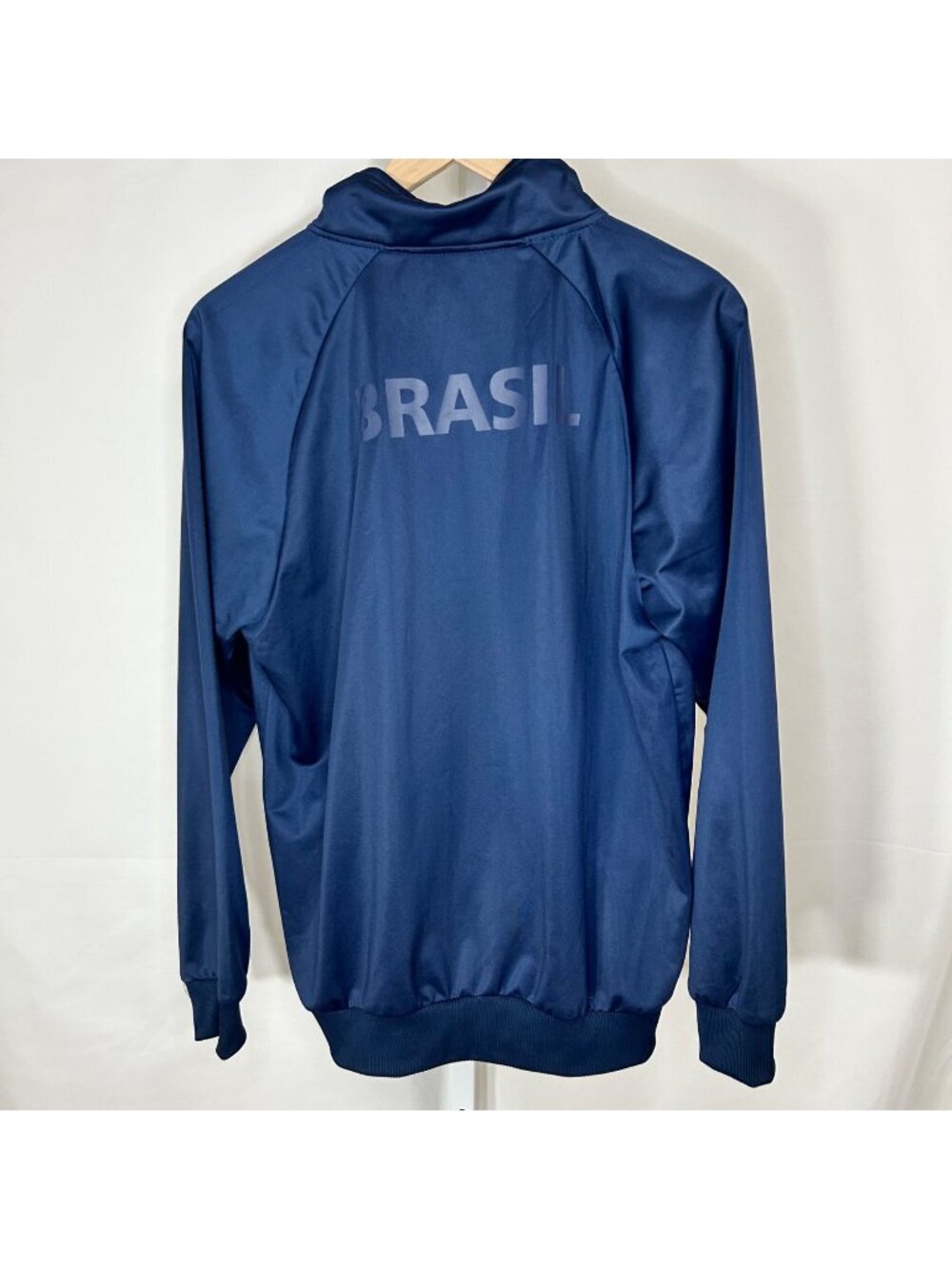 CBF Brasil Size Medium Jacket Coat Blue Green